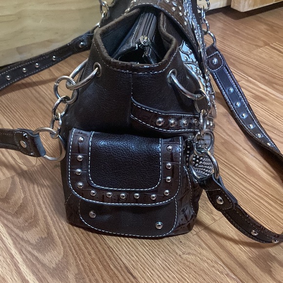 Studded Rhinestone Purse - Picture 4 of 8